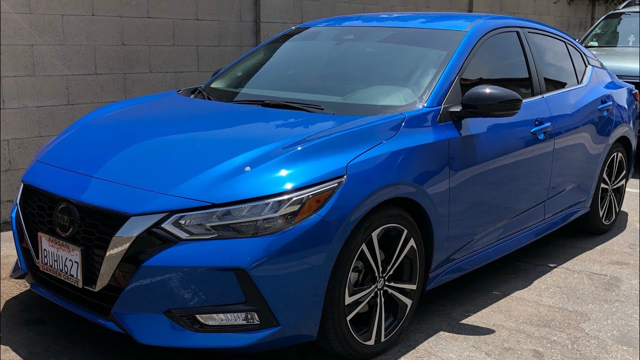 2020 NISSAN SENTRA 20% FRONT & 5% BACK TINT 2 stage