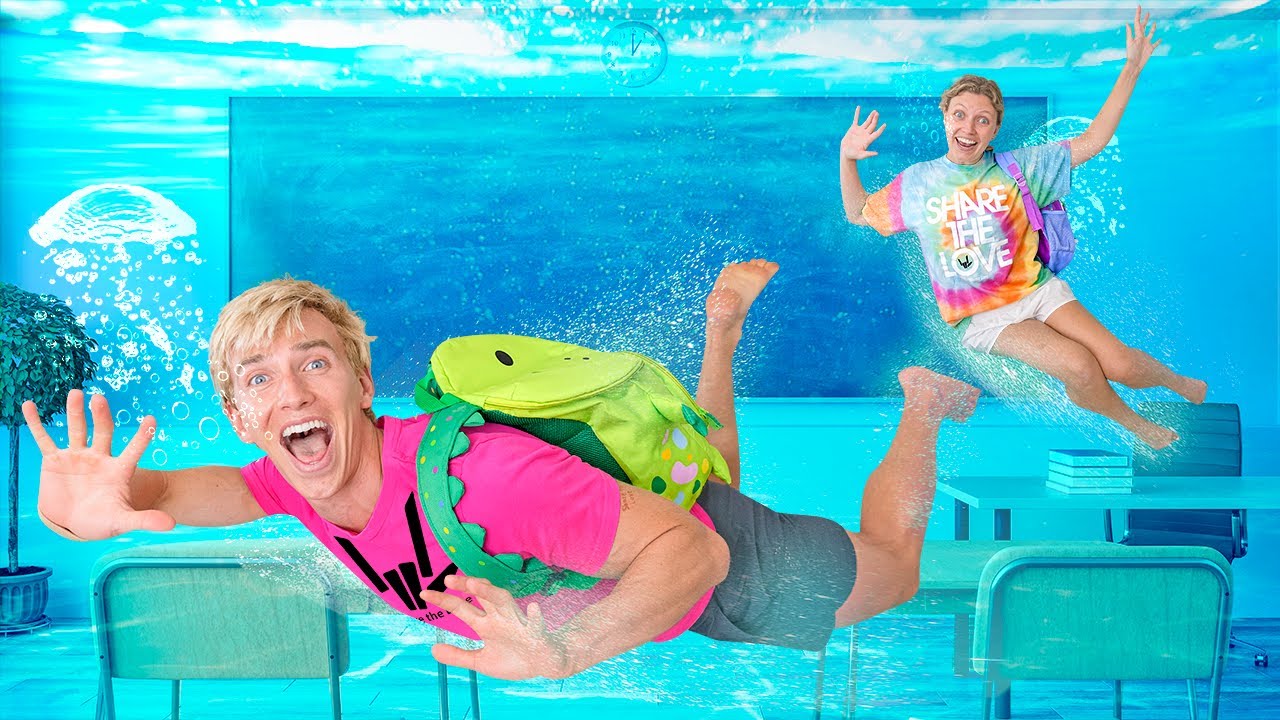 GOING BACK TO SCHOOL… BUT ITS UNDERWATER!!