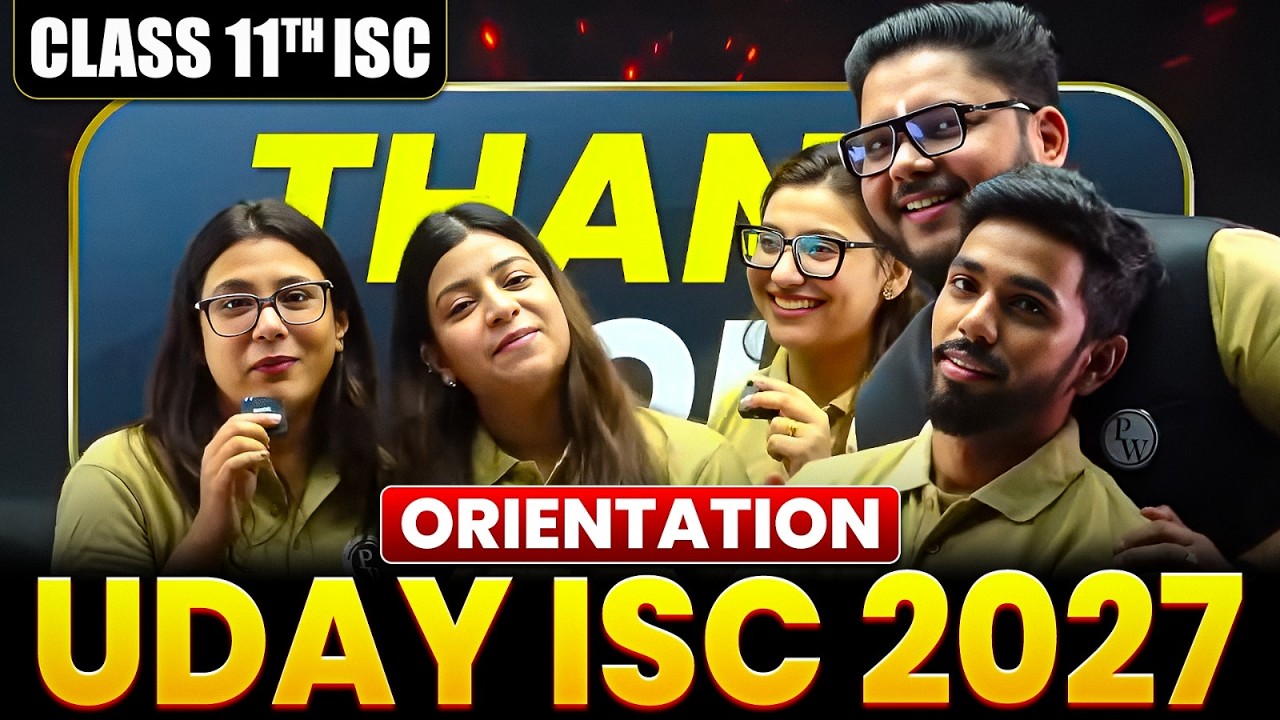 Orientation : UDAY ISC 2027🔥| The Most Demanded Batch For ISC Class 11th | ISC Board 2027