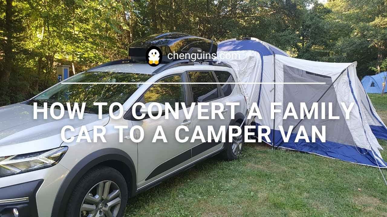 How to convert a camper van from a family car (Dacia Jogger)