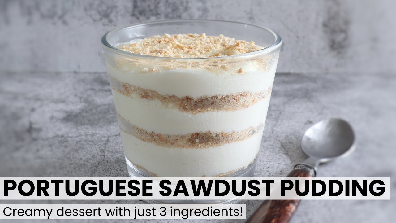 How to make Portuguese sawdust pudding (serradura) | Food From Portugal