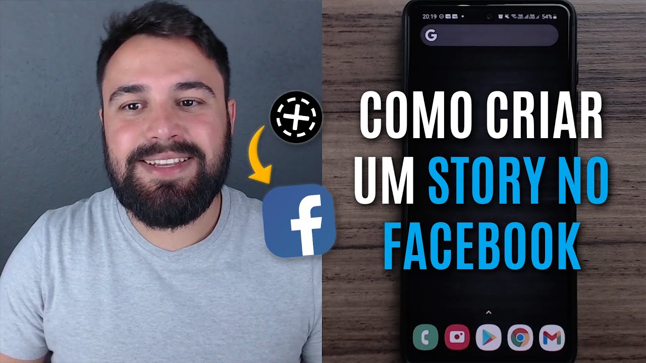 COMO FAZER UM STORY NO FACEBOOK