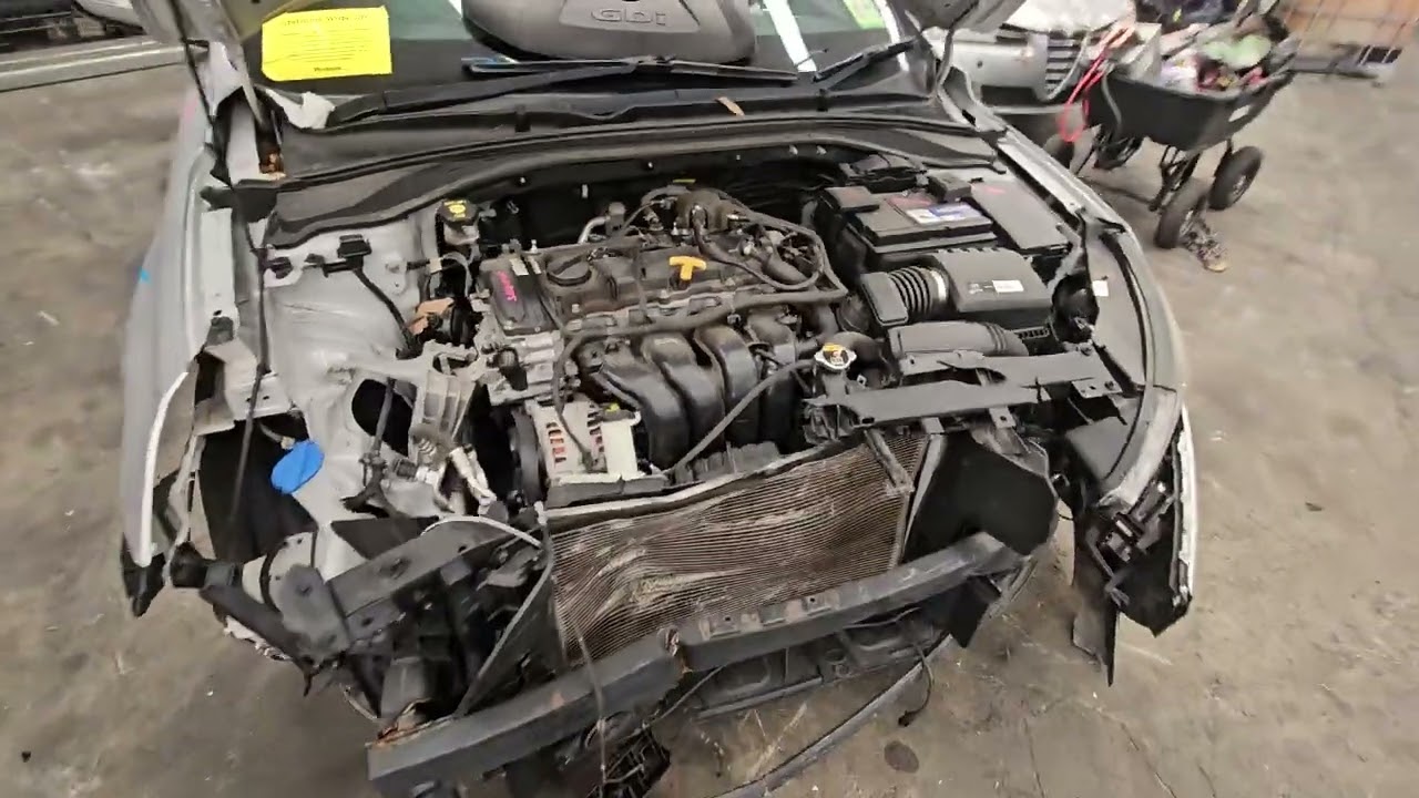 2018 HYUNDAI i30 PD MY18 ACTIVE WHITE 2.0i 4CYL G4NC PETROL 6-SPEED AUTO FWD ENGINE TEST NMW09445