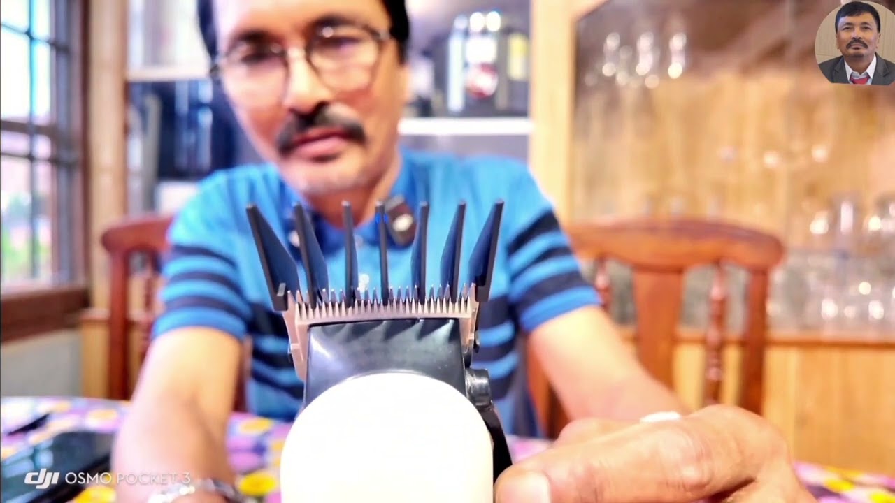 Geemy GM-6008 Proffesnal Hair Clipper Unboxing and Utilisation. #geemygm6008#gm6008#geemy 