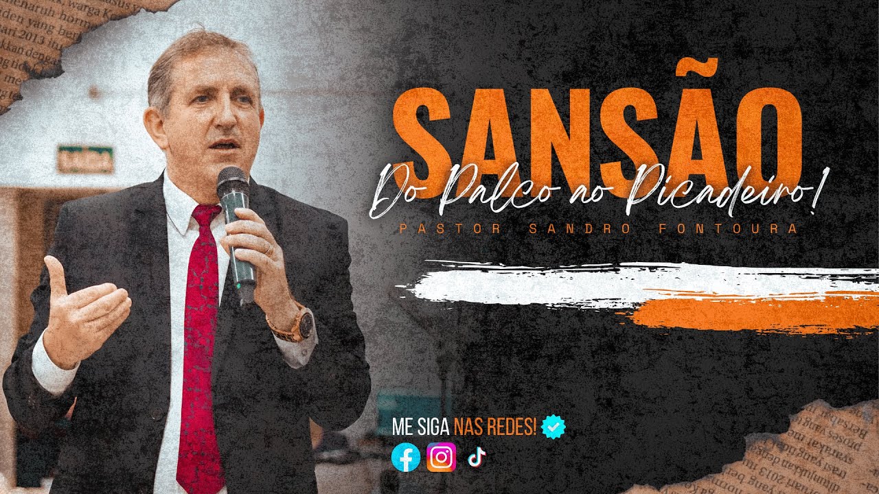 SANSÃO, DO PALCO AO PICADEIRO ( Pastor Sandro Fontoura )
