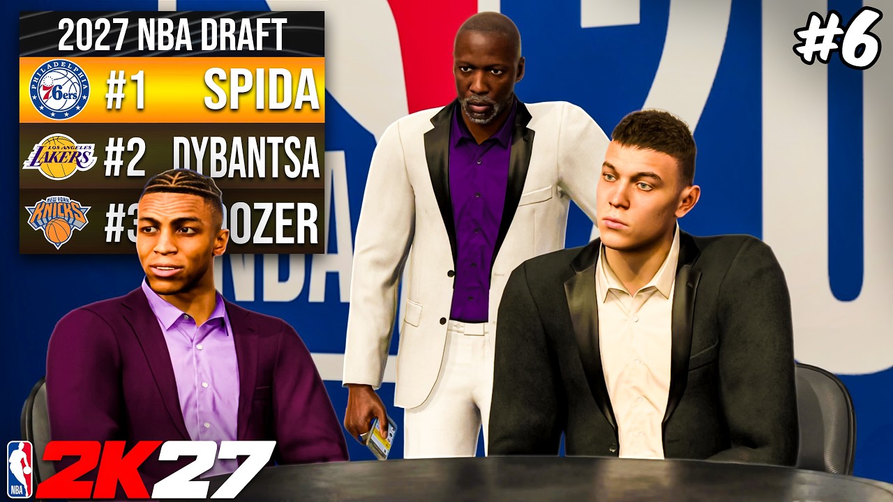 ДРАФТ НБА... NBA 2K27 MyCAREER #6