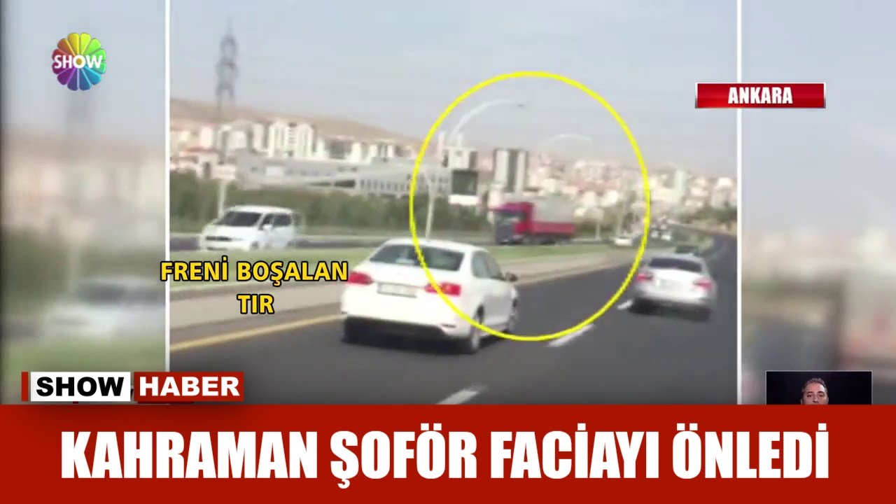 Kahraman şoför faciayı önledi