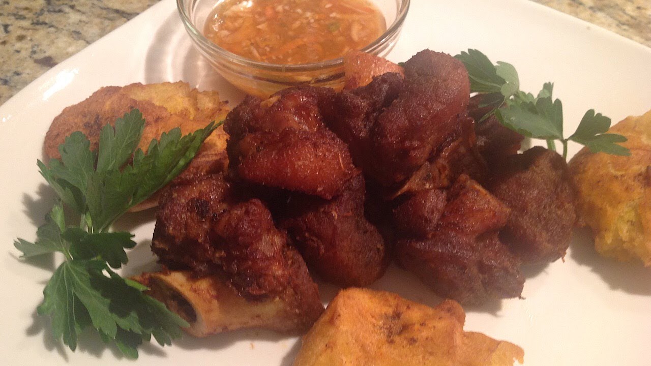 How to make Haitian Style Fried Pork (Griot)