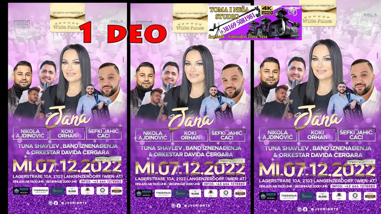 CACI. ORHAN KOKI, ROBERT- JVC Zurka WIEN Vol.3- 1 DEO- studio Toma Nesa