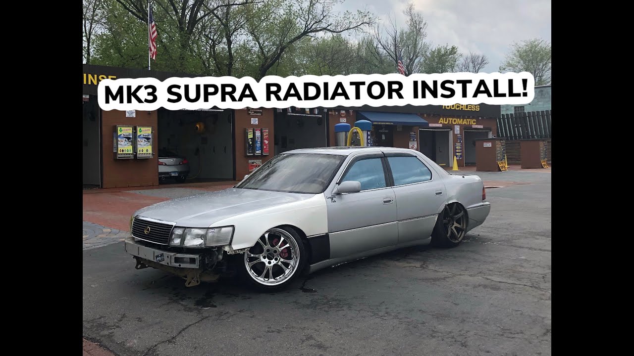 Ultimate LS400 Drift Build: Ep.3 MK3 Supra Radiator Install