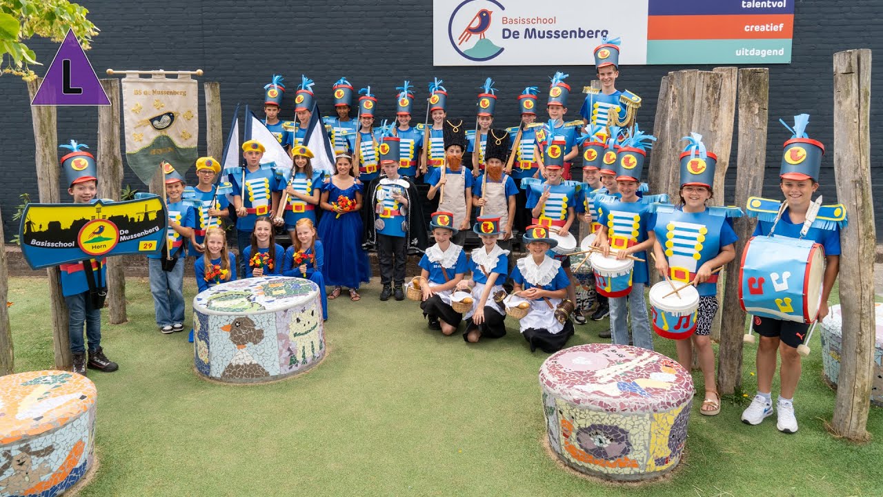 Generale repetitie BS de Mussenberg Horn voor het kinjer-OLS