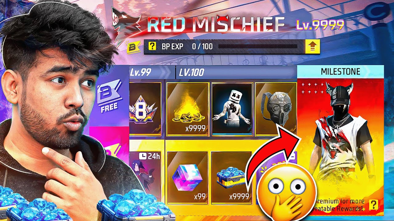 New Year पहला Booyah Pass🤪First Gameplay - Bilash