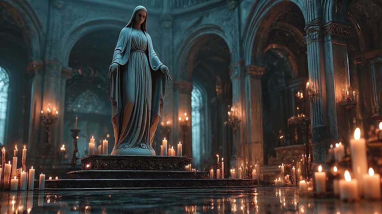 10-Hour Sacred Night Prayer – Deep Catholic Ambience for Sleep, Peace & Meditation