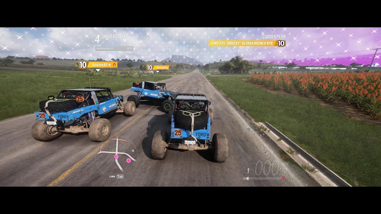 Forza Horizon 5 - Eliminator (Вышибала) | Drop Ferrari P4 на старте - Красивый финал 3 x Brocky