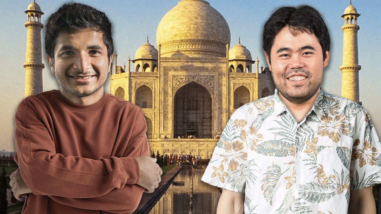 DE DIABLEO en el TAJ MAHAL 👉 VIDIT GUJRATHI vs HIKARU NAKAMURA (Ronda 9 Candidatos)