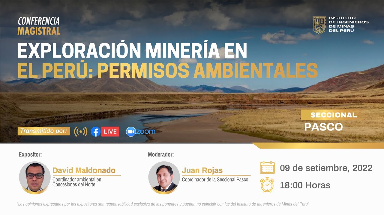 Exploración Minería en el Perú: Permisos Ambientales