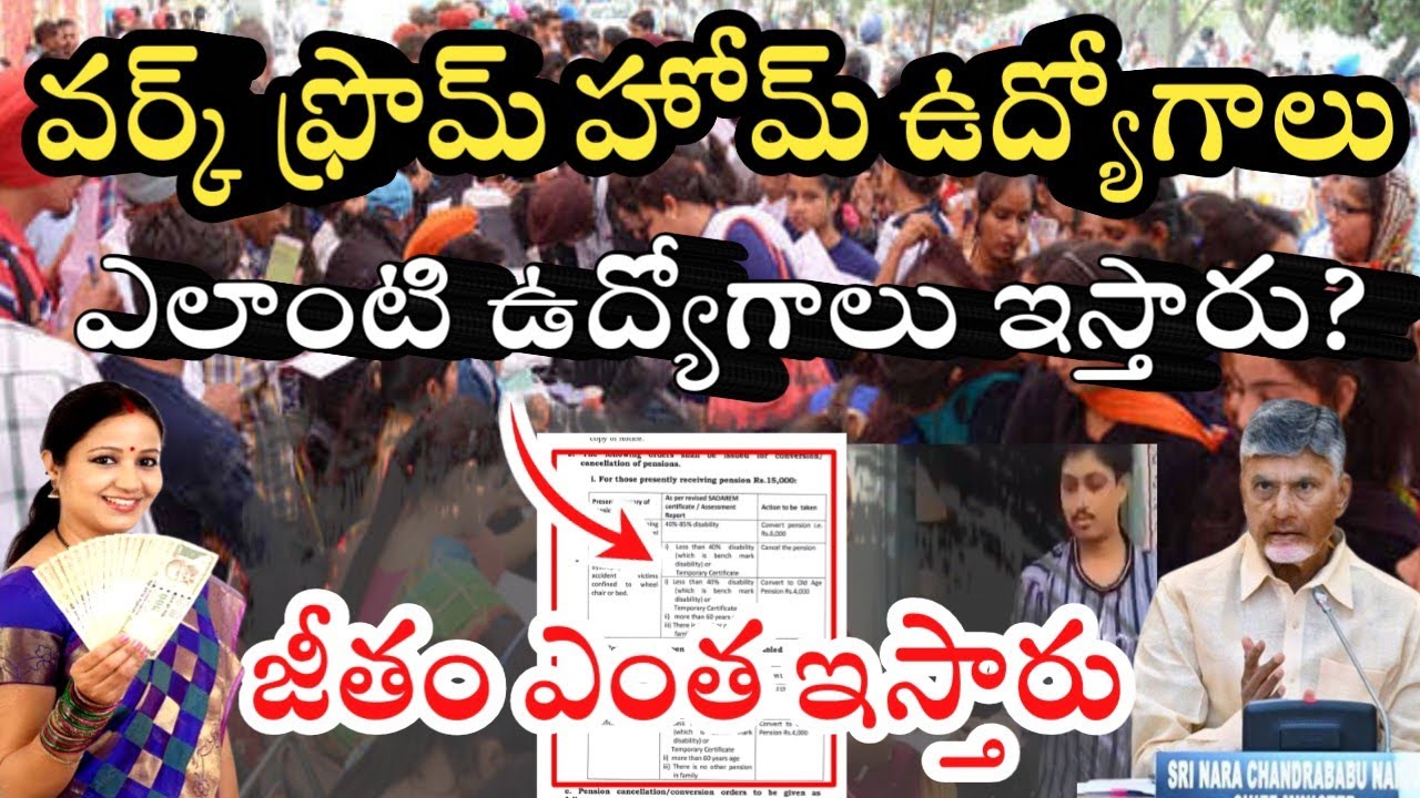 గుడ్ న్యూస్ | Work from home survey 2025 | Work from home jobs | Work from home Survey in Ap 