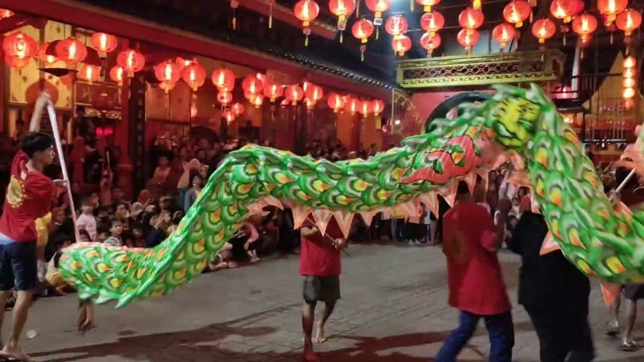 DETIK DETIK‼️BARONGSAI HIJAU KELUAR DARI KLENTENG HOK IE KIONG SLAWI