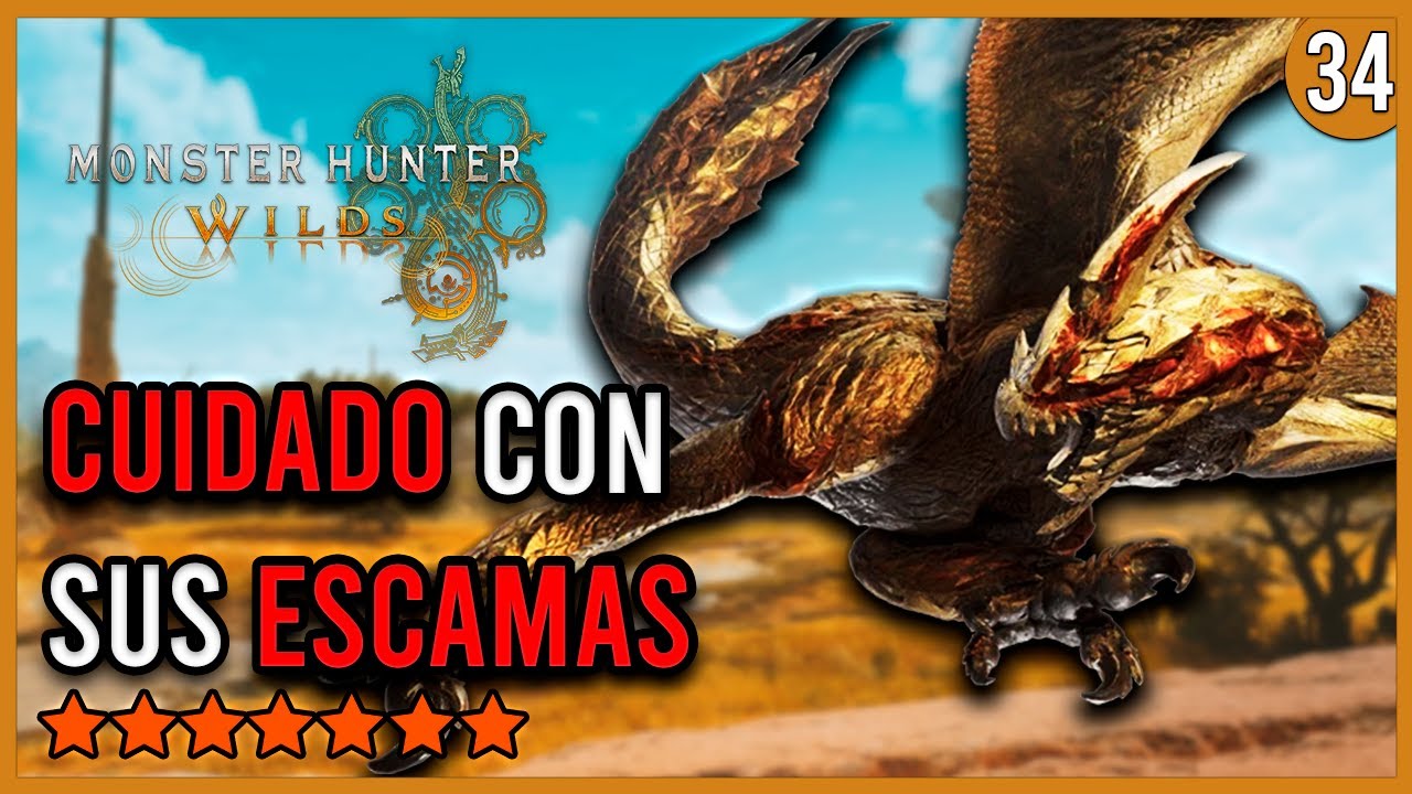 EL TERROR DE LOS CIELOS: SEREGIOS - MONSTER HUNTER WILDS GAMEPLAY - GLAIVE DE INSECTO