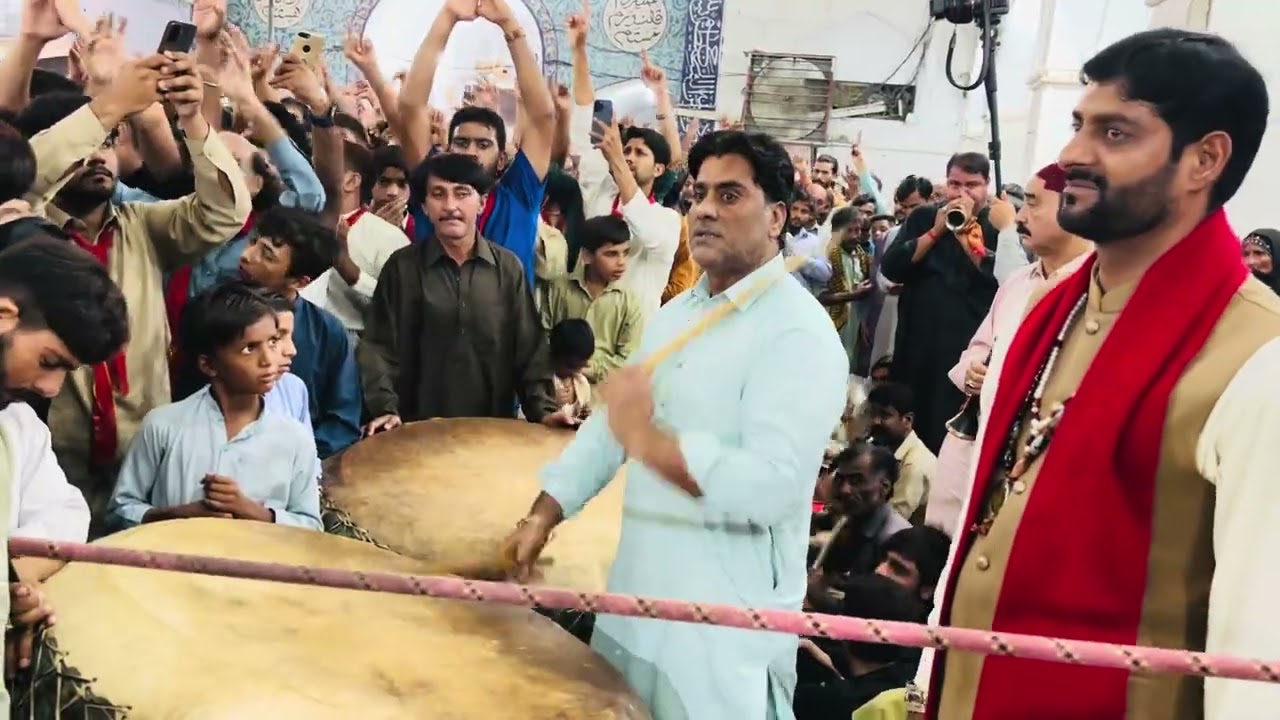 Dhamal hazarat lal shahbaz qalandar sehwan sharif Ihsan ali nagarchi sehwan sharif 