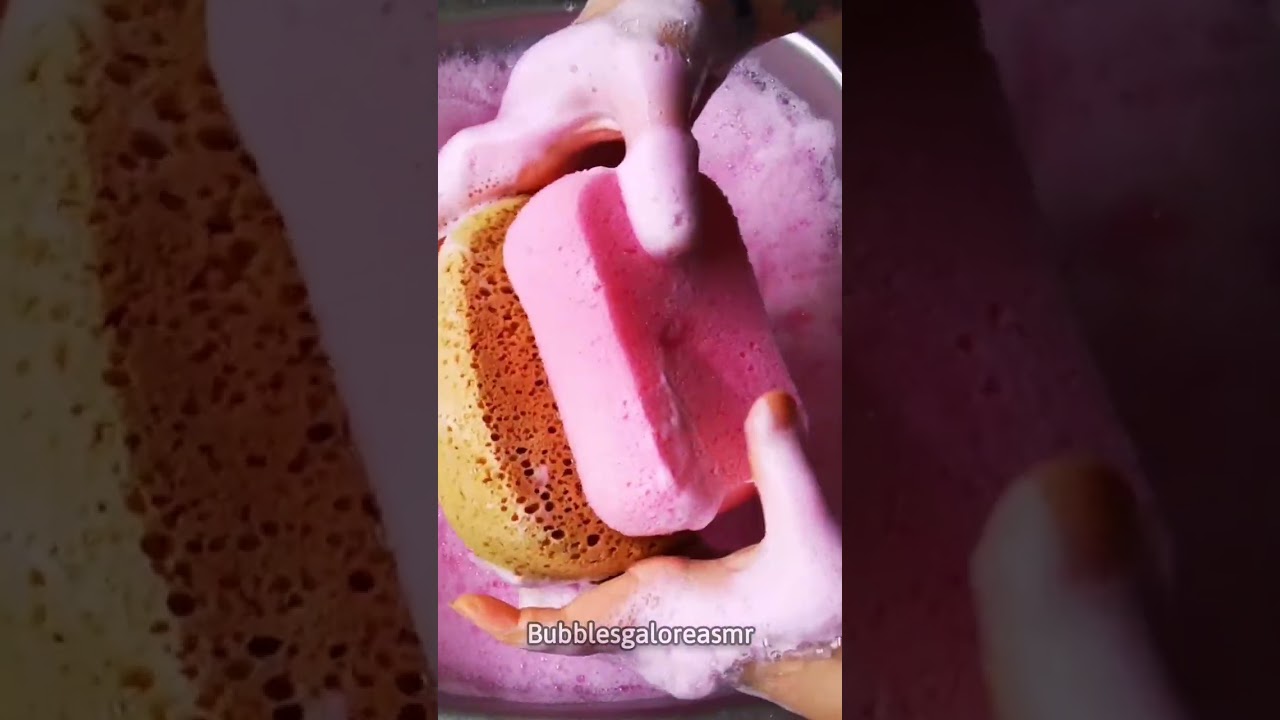PINK SUDS TIME #asmr 