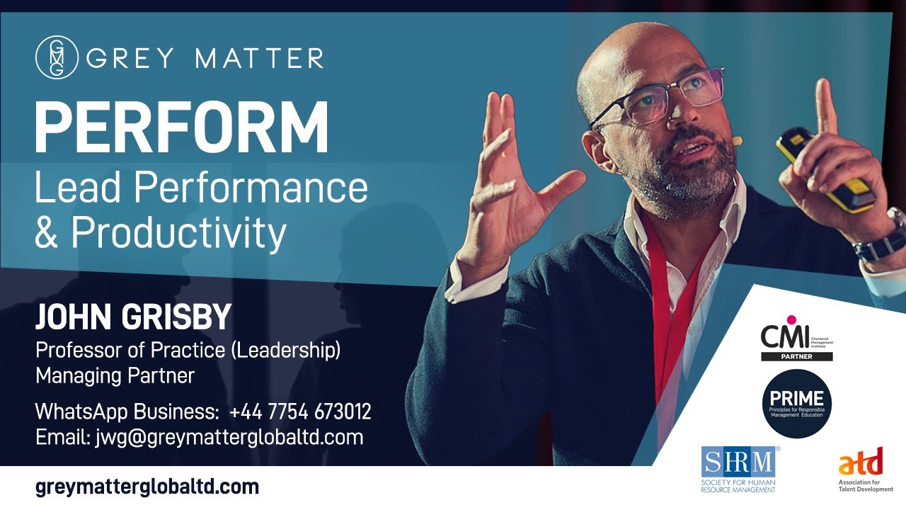 Coaching for Performance & Productivity | Exclusive Leadership Course for U.S. Pro Sports Leaders