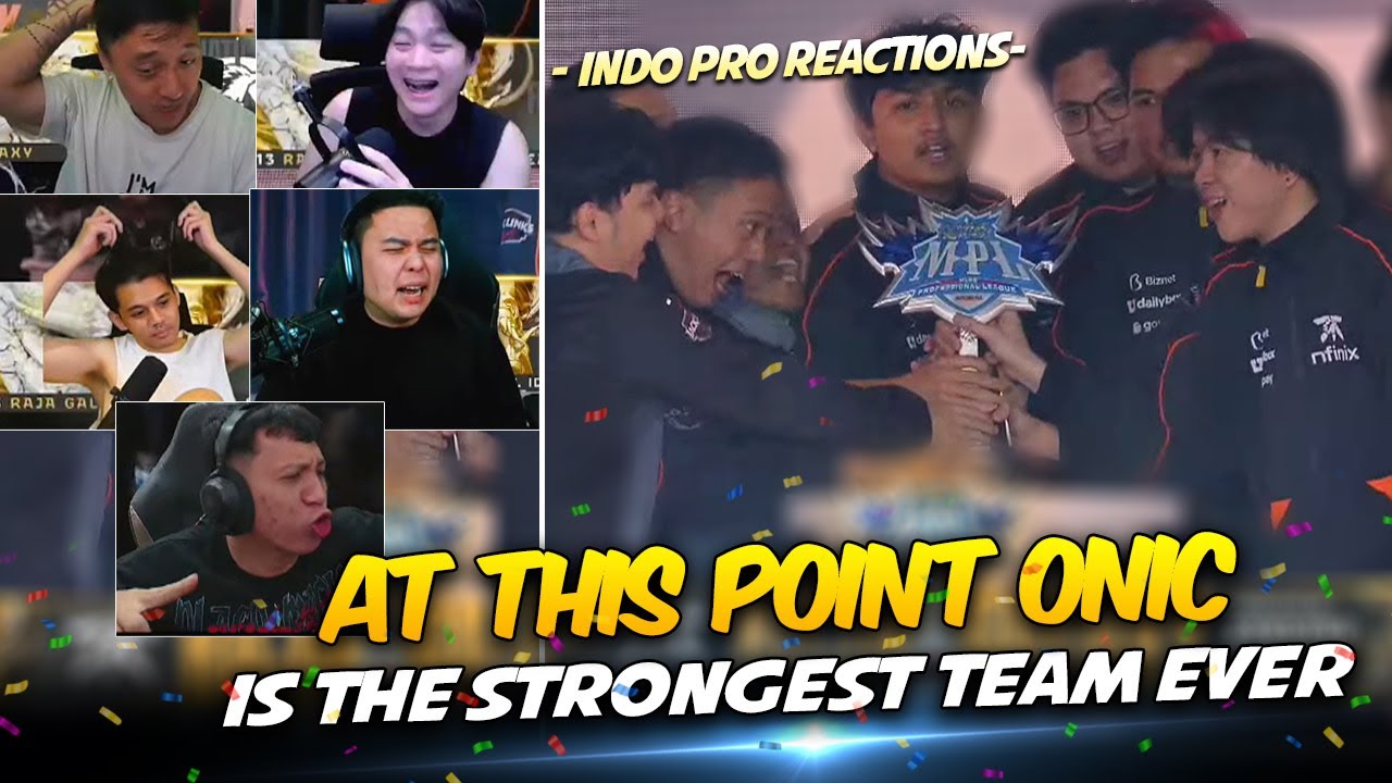 ONIC is THE STRONGEST TEAM EVER in MPL INDONESIA! 4X CHAMPIONS in MPL . . .🤯