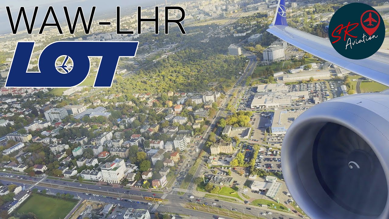 LOT Polish Airlines Boeing 737 MAX 8 Warsaw Chopin - London Heathrow