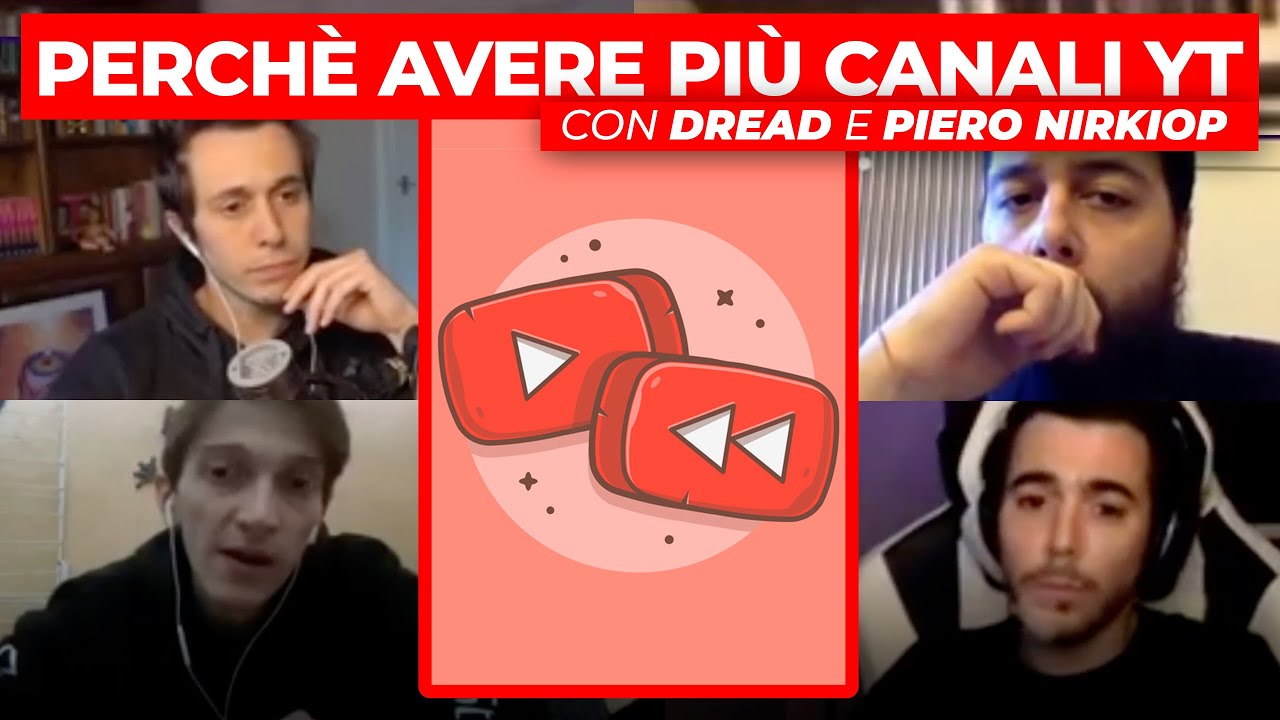 Perch&eacute; creare un secondo canale YouTube (con Dread/Matteo Picarazzi) | CT 49