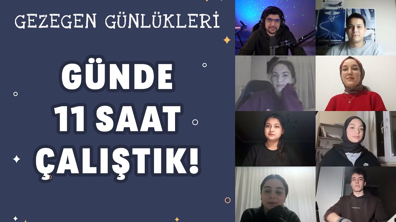 Günde 11 Saat Çalışmak! Son 5 Ayda Derece Yapmak için