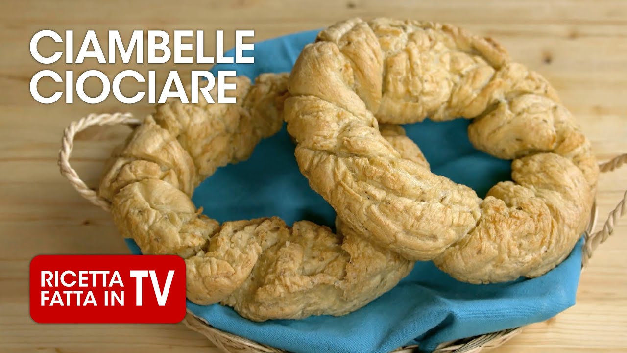 CIAMBELLE CIOCIARE di Benedetta Rossi - Ricetta TV Fatto in Casa per Voi
