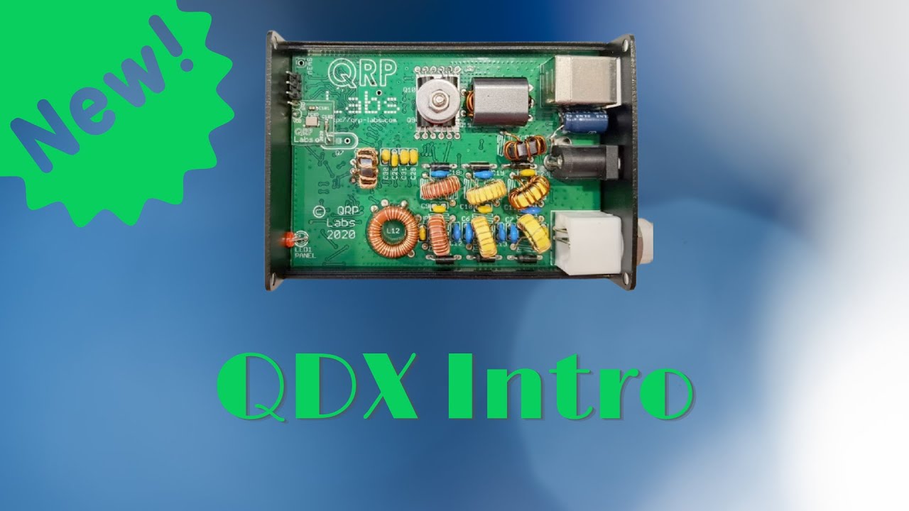 New Digital Radio for FT8/JS8Call from QRP Labs! - QDX