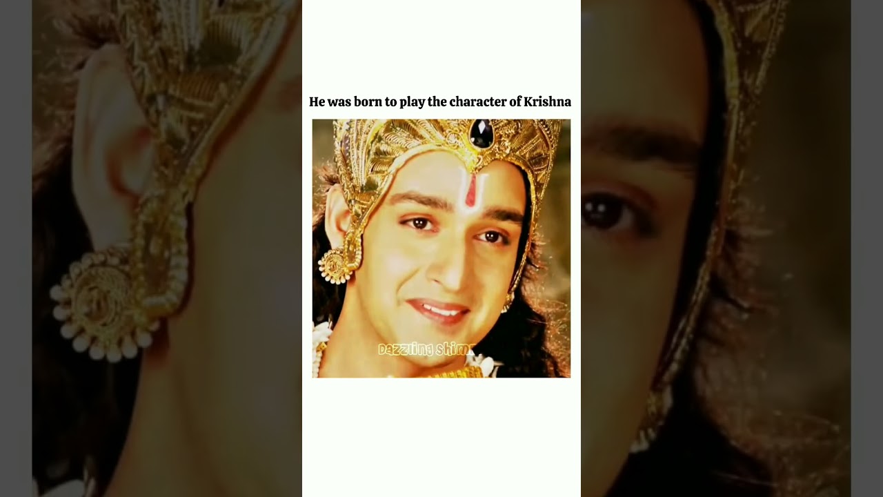 Sourabh Raaj Jain was born to play the character the lord Krishna &hearts;️ #shorts #krishna #mahabharat
