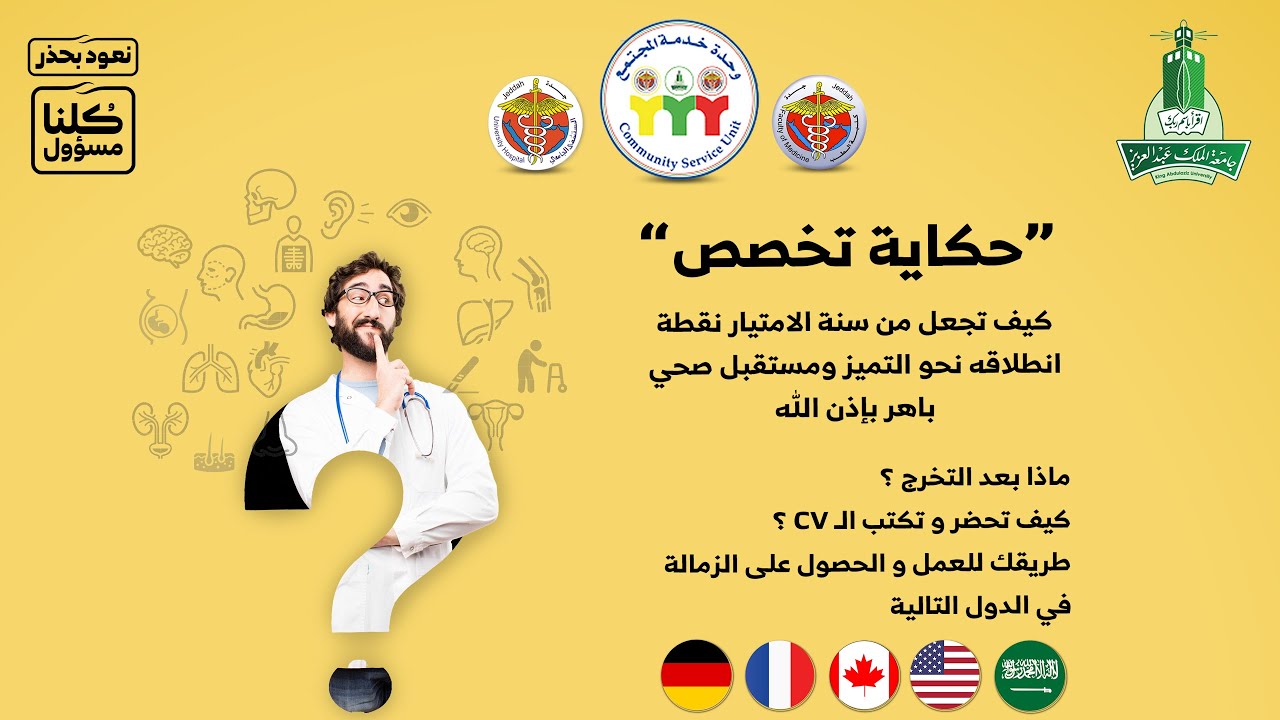 حكاية تخصص #1 ( اختيار التخصص د.عماد خان )
