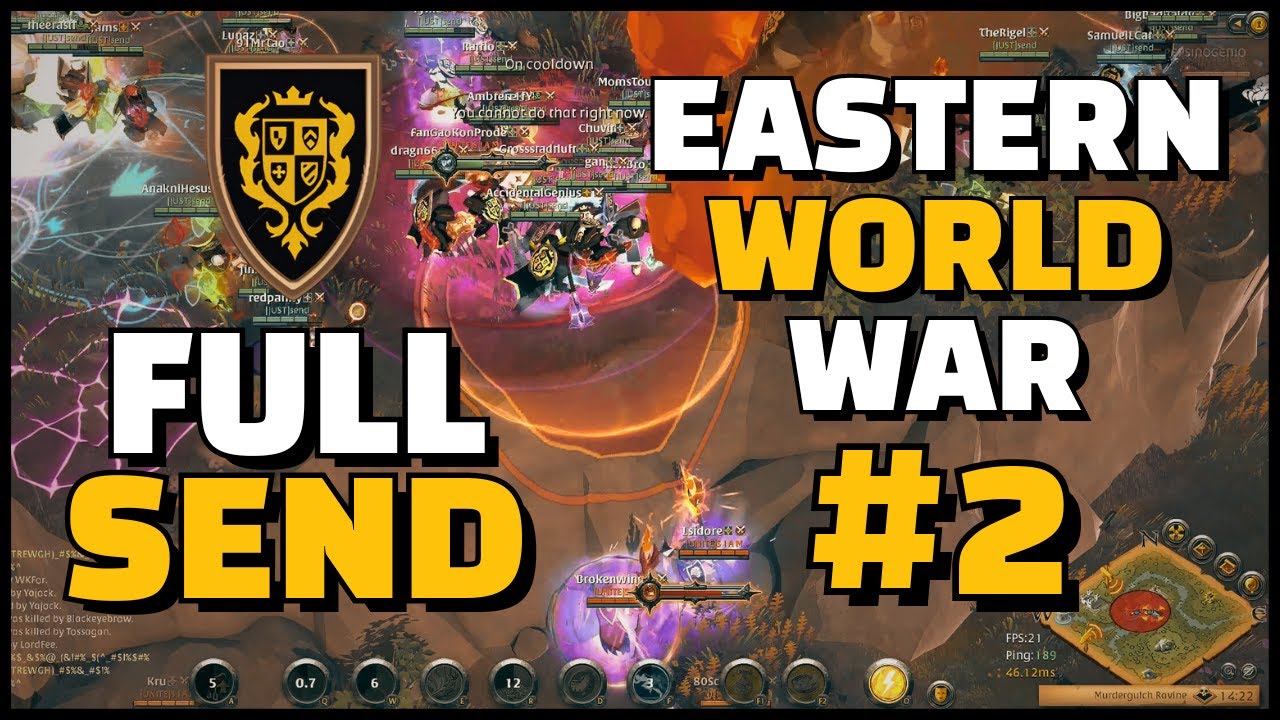 Eastern World War | Reset Day | Harbinger of War (Tank POV) | Albion Online ZvZ (East)