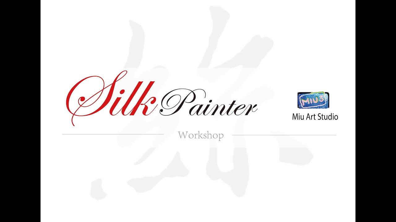 Silk painting Workshop- everything you need to start a silk painting studio at home
