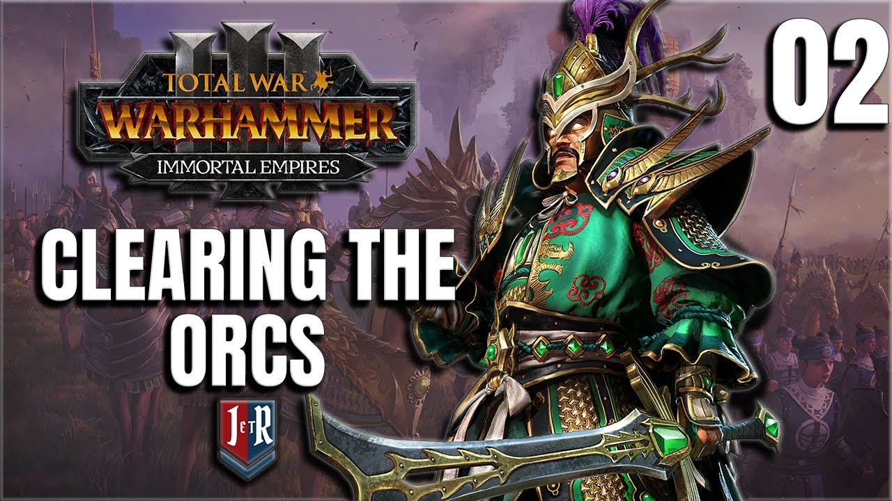 CLEARING THE ORKS - Yuan Bo and The Jade Court, Total War: WARHAMMER 3, Shadows of Change Ep 2