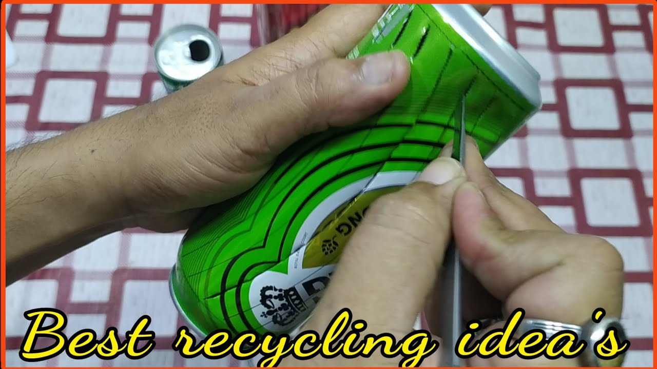 How to make wind spinner from soda cans # diy recycycle tin cans # waste Aluminum cans craft ideas