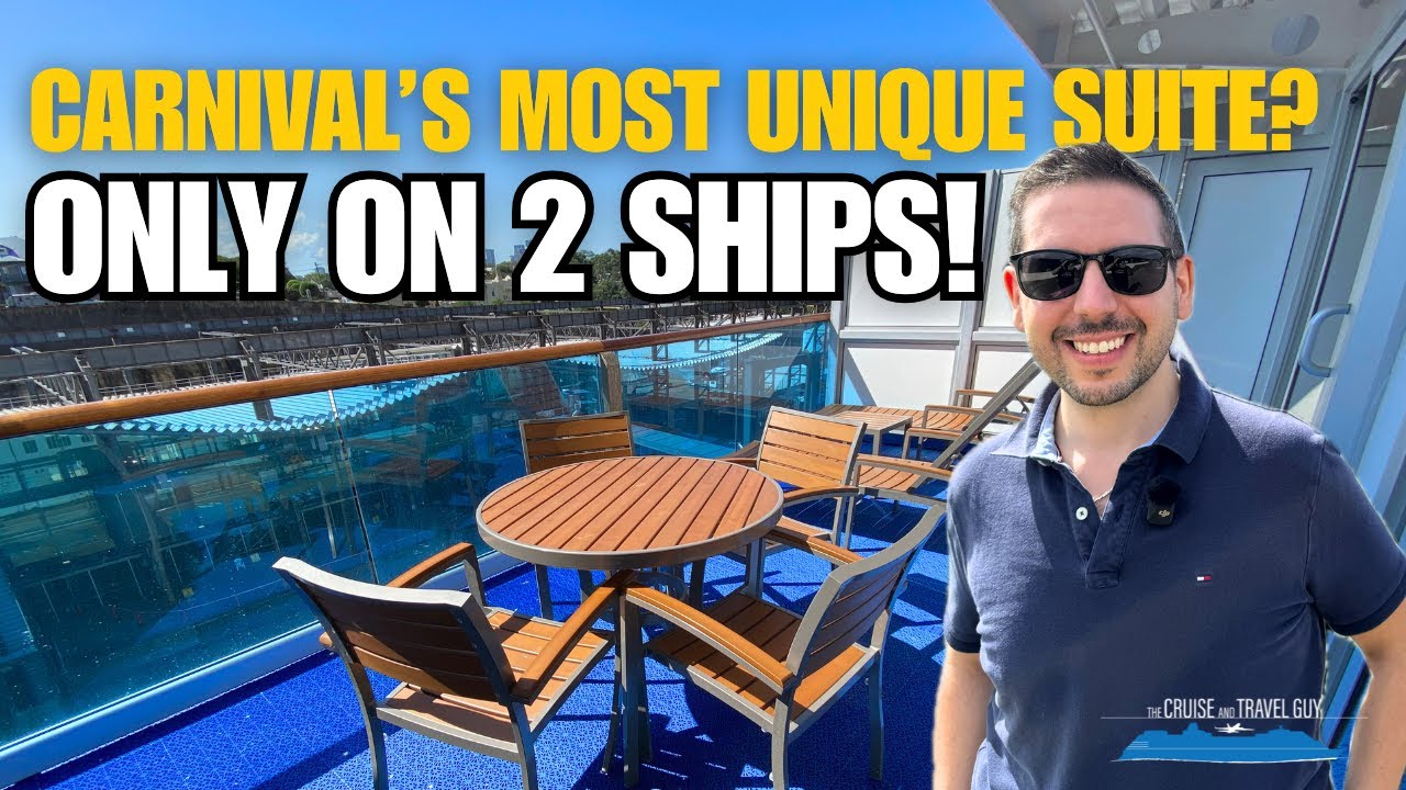 Carnival Adventure / Encounter Extended Balcony Suite Tour!