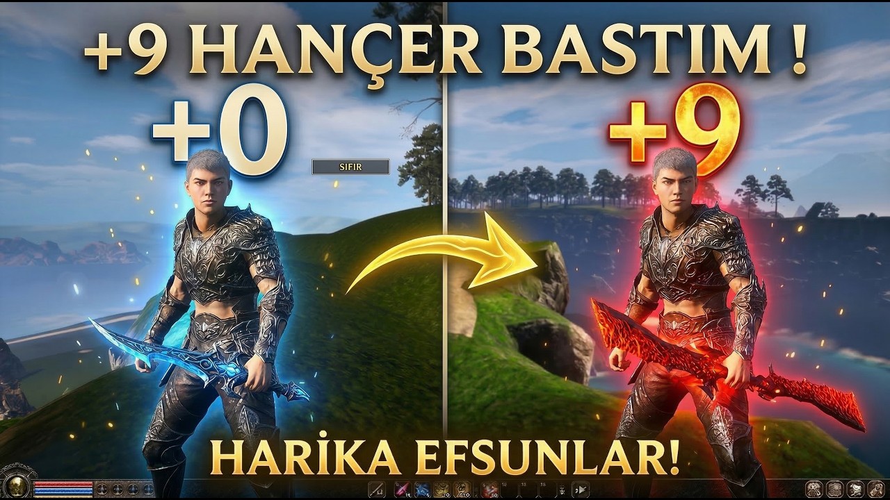 BU HANÇER ARTIK BİR CANAVAR! | Epitome +9 Basımı ve Efsunlama