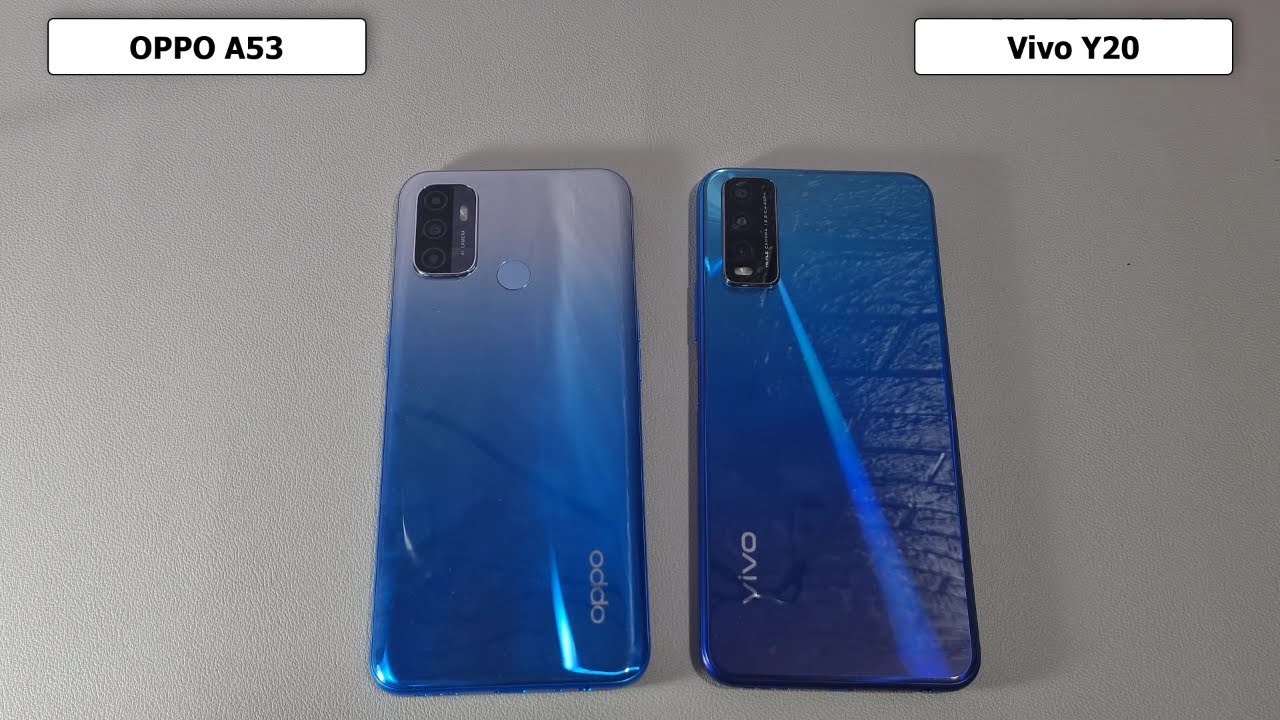 OPPO A53 vs Vivo Y20 Speed Test, Camera Test, Display Test | Snapdragon 460 vs Snapdragon 460