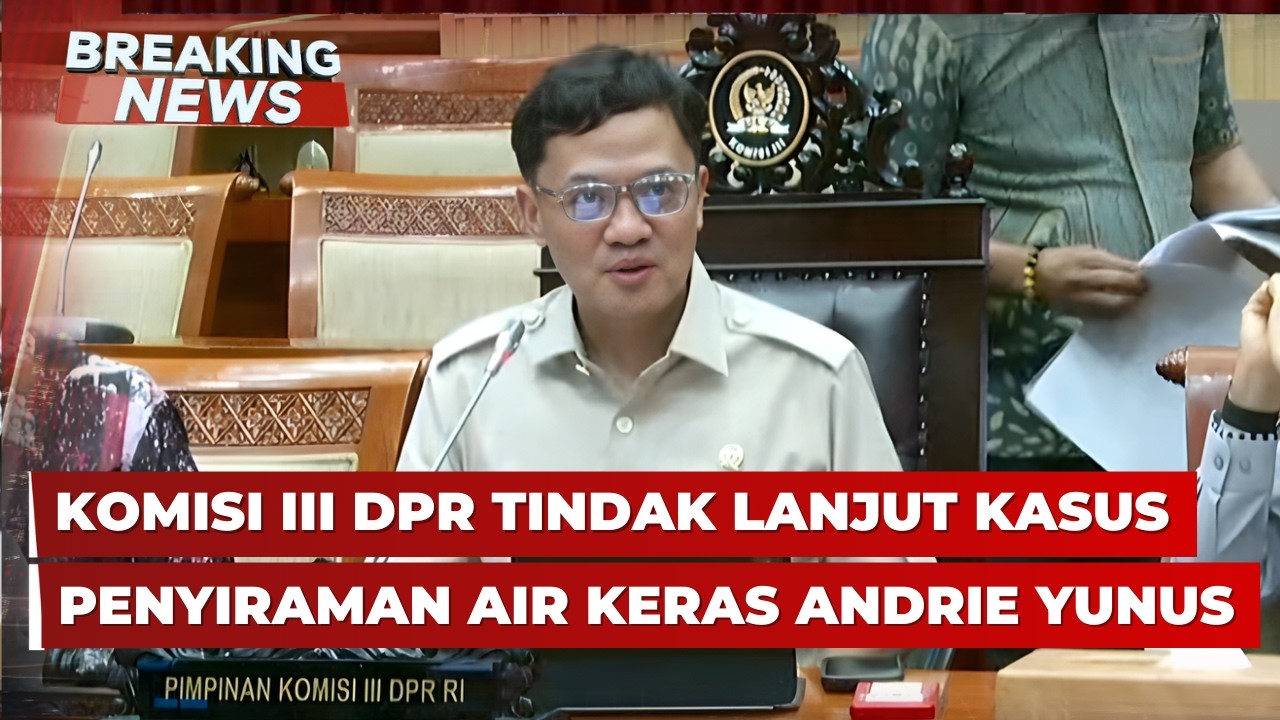 BREAKING NEWS - Komisi III DPR Tindak Lanjut Kasus Penyiraman Air Keras Aktivis KontraS