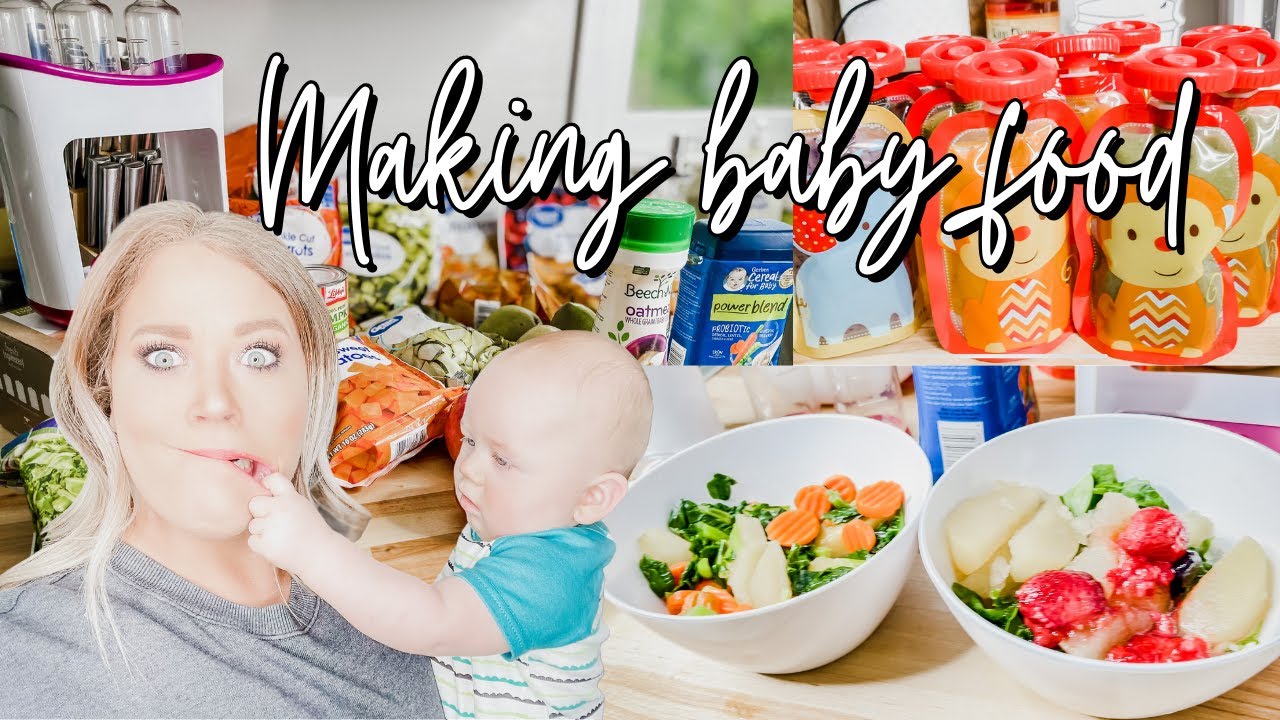 INFANTINO SQUEEZE STATION | HOW TO MAKE HOMEMADE BABY FOOD SQUEEZE POUCHES