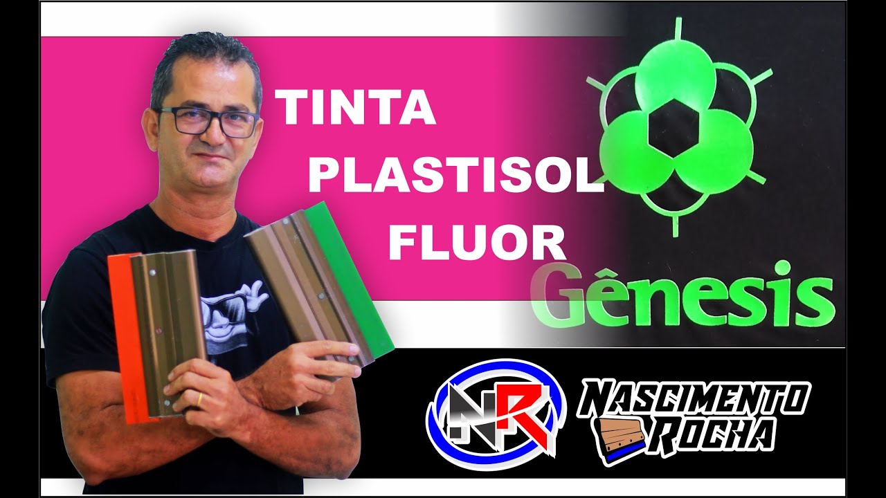 TINTA PLASTISOL FLUORESCENTE GENESIS