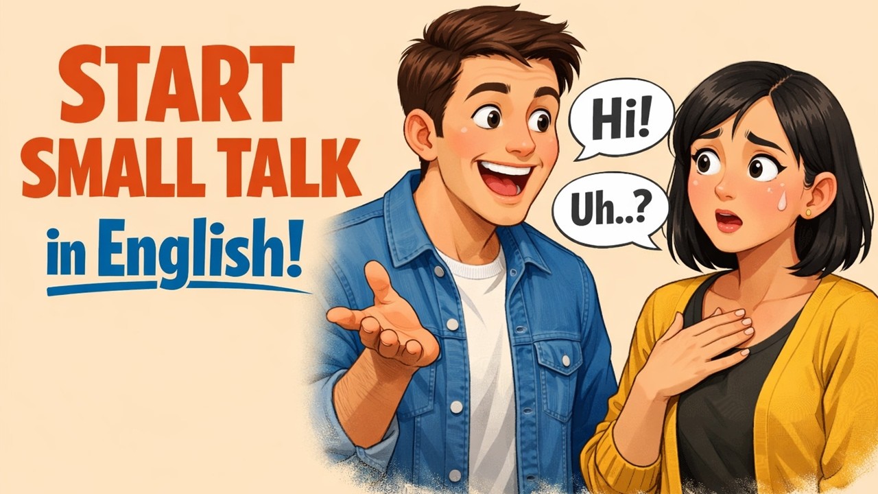 How to Start Small Talk in English for Real Life Confidence | Conversation Practice