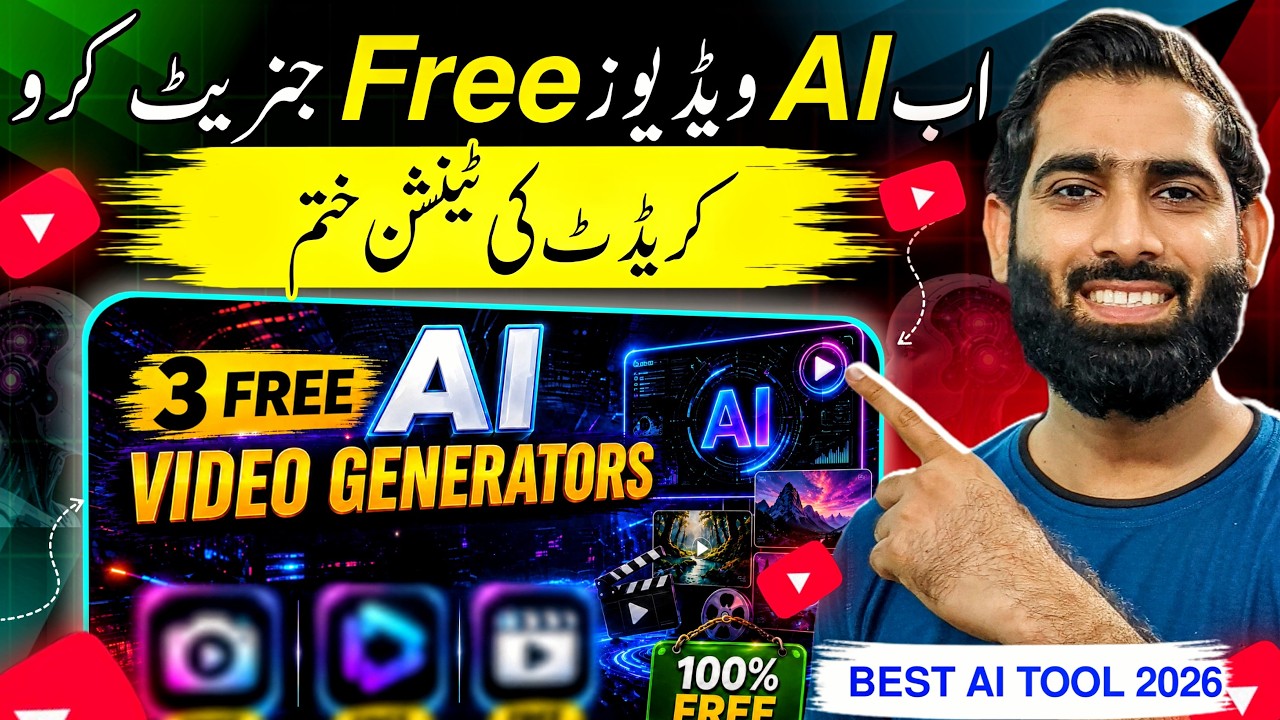 3 FREE AI Video Generators🔥| Free AI Video Generator | Text to Video Free AI |