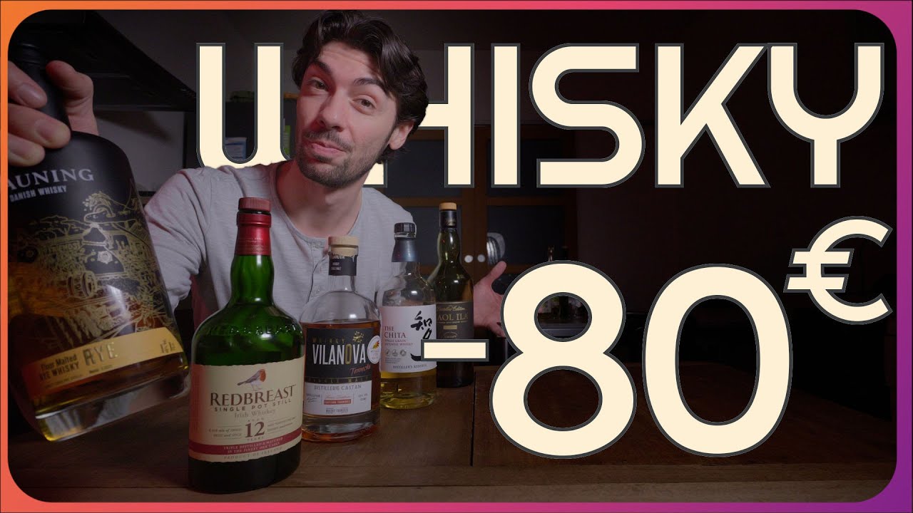 Les meilleurs WHISKY (-80€) en 2025