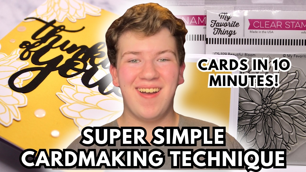 A SIMPLE Cardmaking TECHNIQUE for a STUNNING Card!