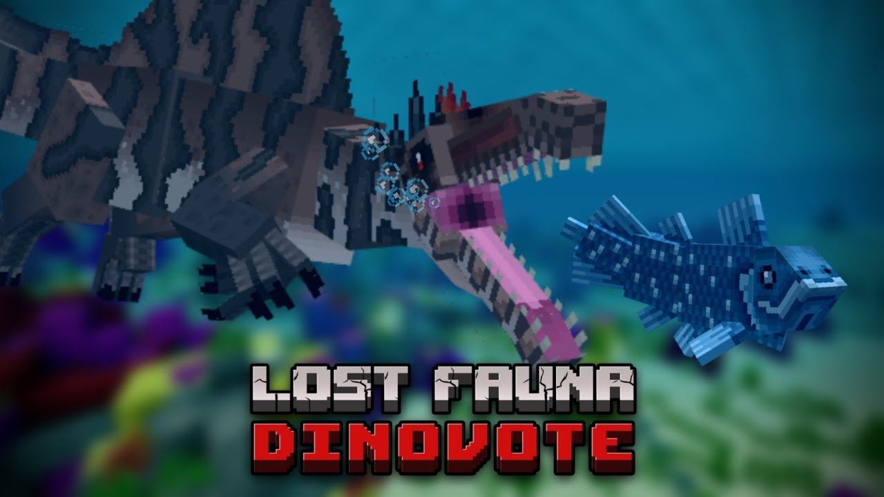 SECOND DINOVOTE WINNER! Oxalaia, Torukjara and Tietasaura Presentation Video | Lost Fauna addon MCBE