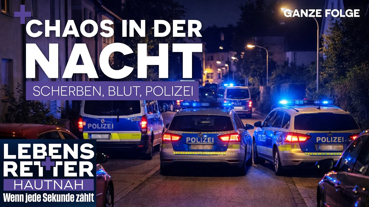 Randale, Scherben, Schnittwunde: Patient bringt Micha und David an ihre Grenzen Lebensretter hautnah